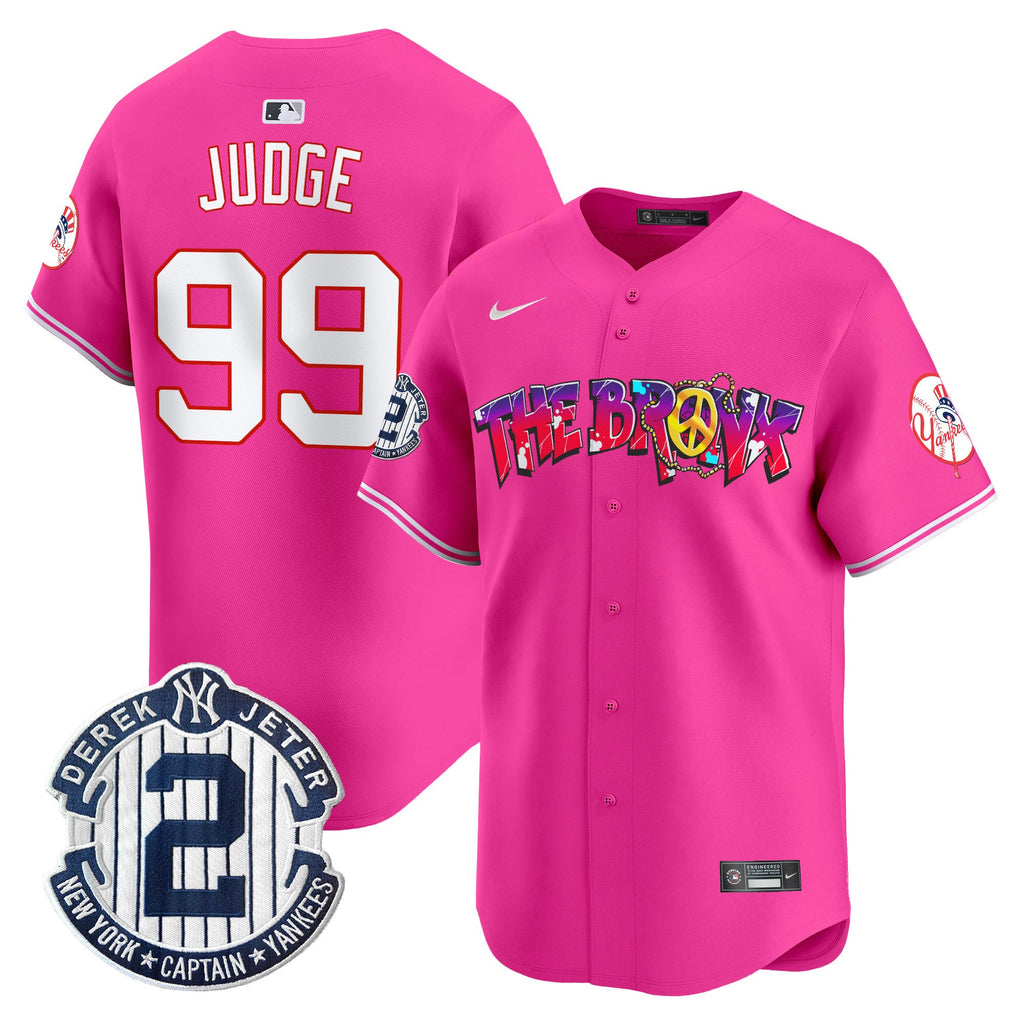 NYY The Bronx Graffiti Vapor Premier Limited Jersey V7 - All Stitched