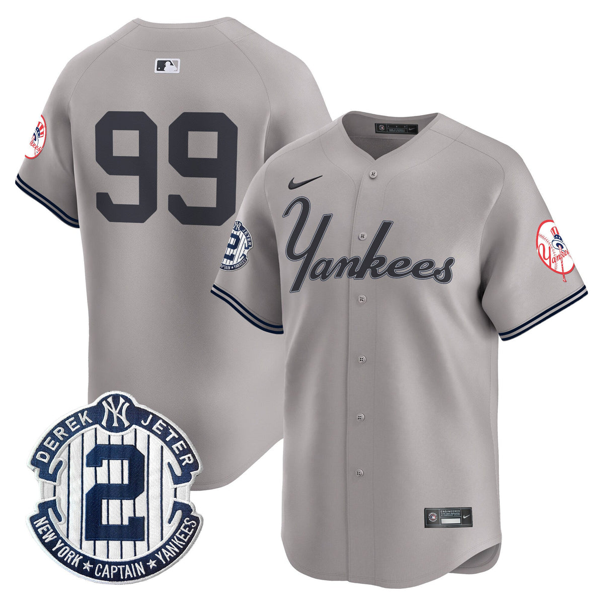 Yankees Throwback Vapor Premier Limited Jersey V2 - All Stitched