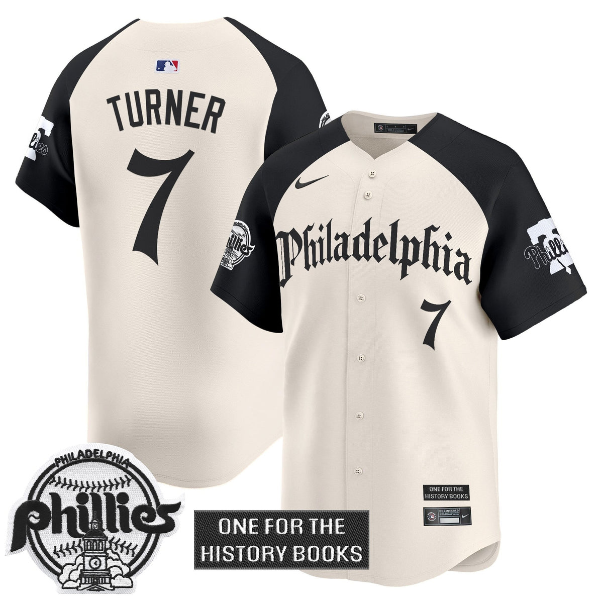 Phillies 'Retro Newspaper Edition' Vapor Premier Limited Jersey - All Stitched