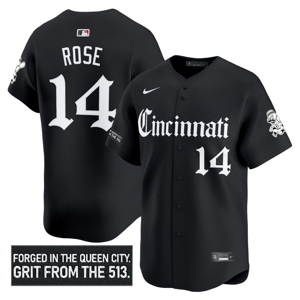 CIN 'Gothic Queen City Edition' Vapor Premier Limited Jersey - All Stitched