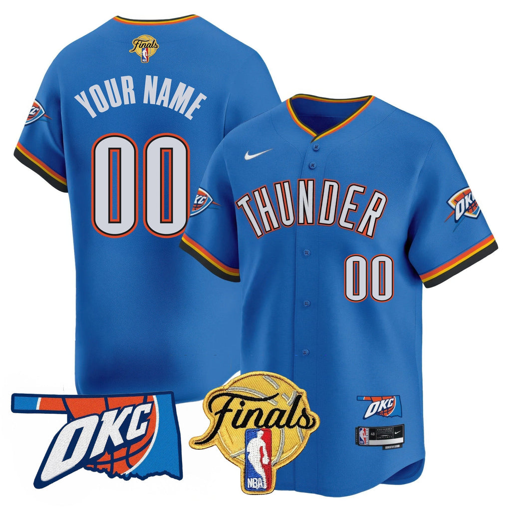 OKC Baseball Jersey - Final Patch - All Stitched