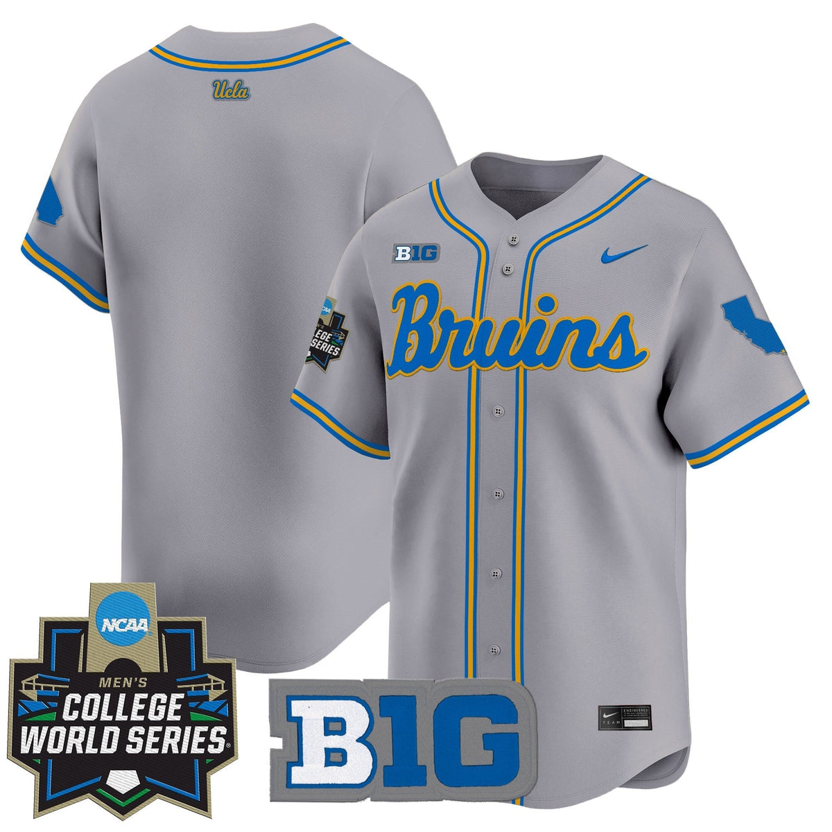 UCLA 2025 World Series Vapor Premier Limited Jersey - All Stitched
