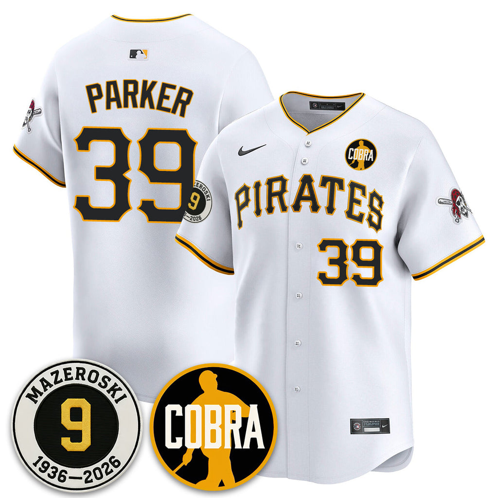 PIT Memories Vapor Limited Men Jersey - Bill Mazeroski Patch - All Stitched