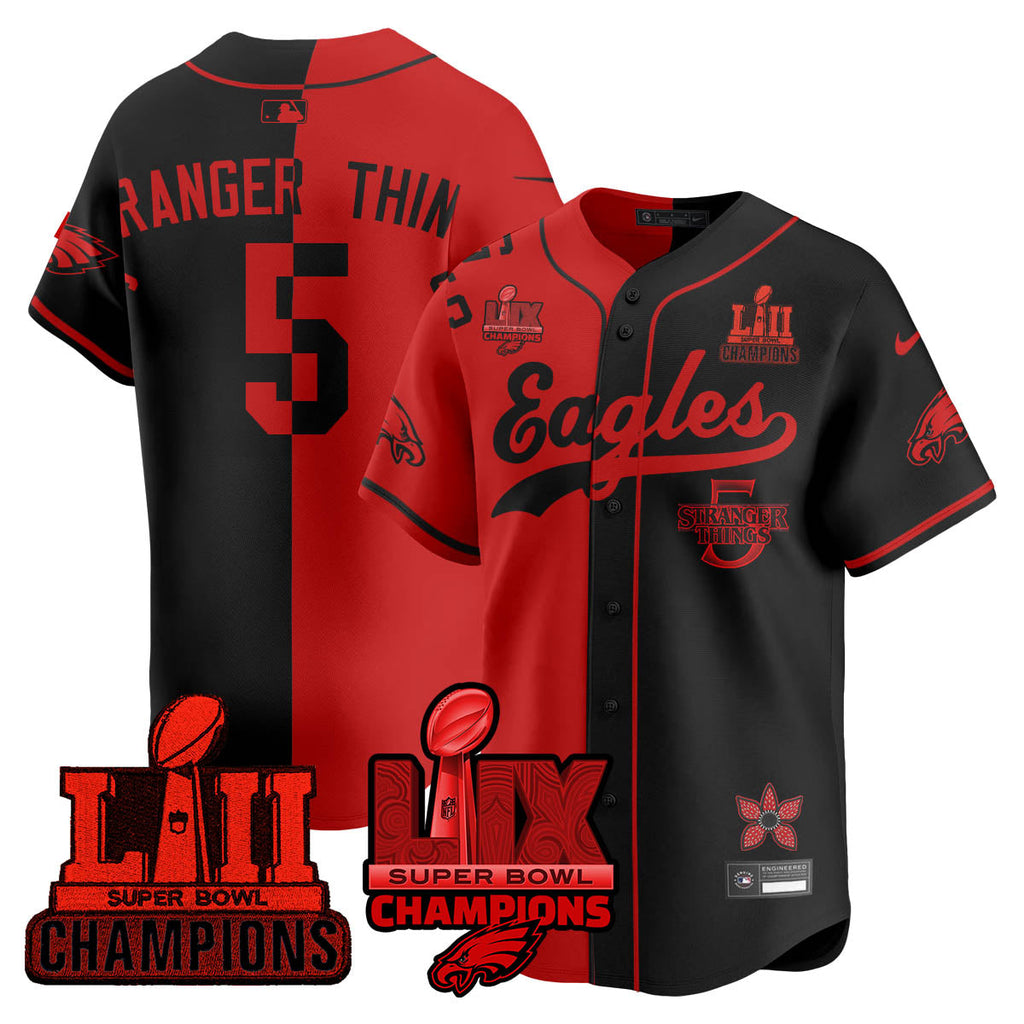 PHI Stranger Things Vapor Limited Baseball Men Jersey - All Stitched