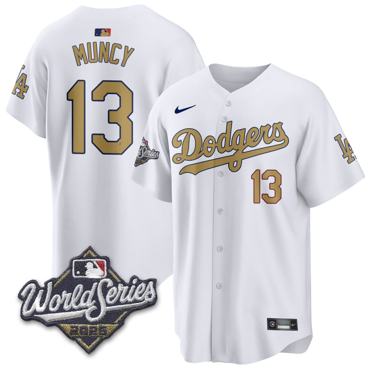 LAD 2025 World Series Jersey - All Stitched