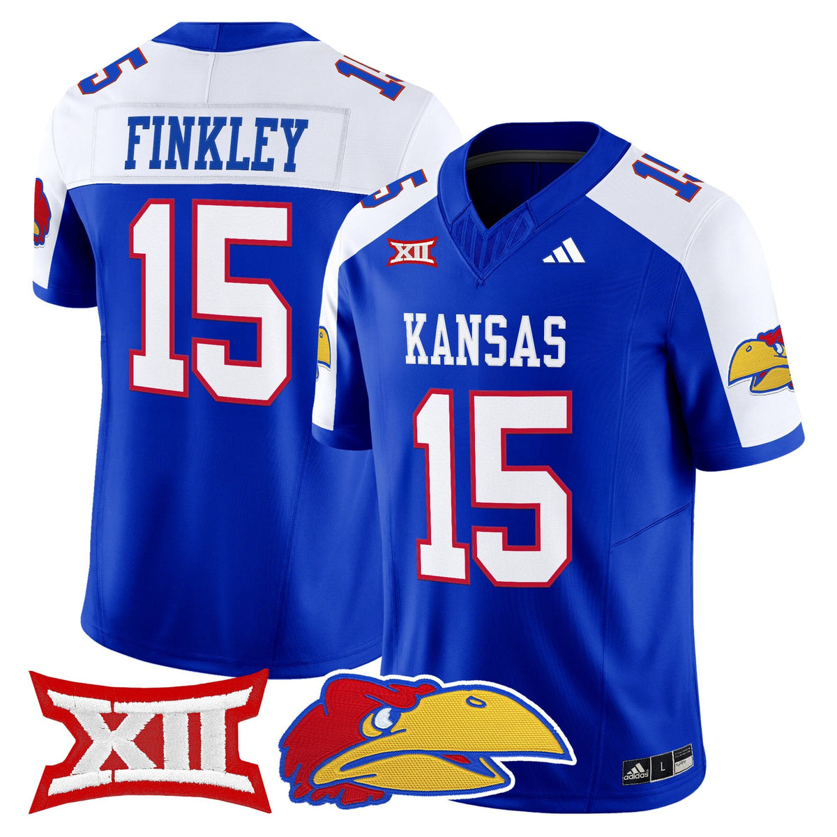 Men's Kansas Jayhawks 2025 Vapor Limited Jersey - All Stitched