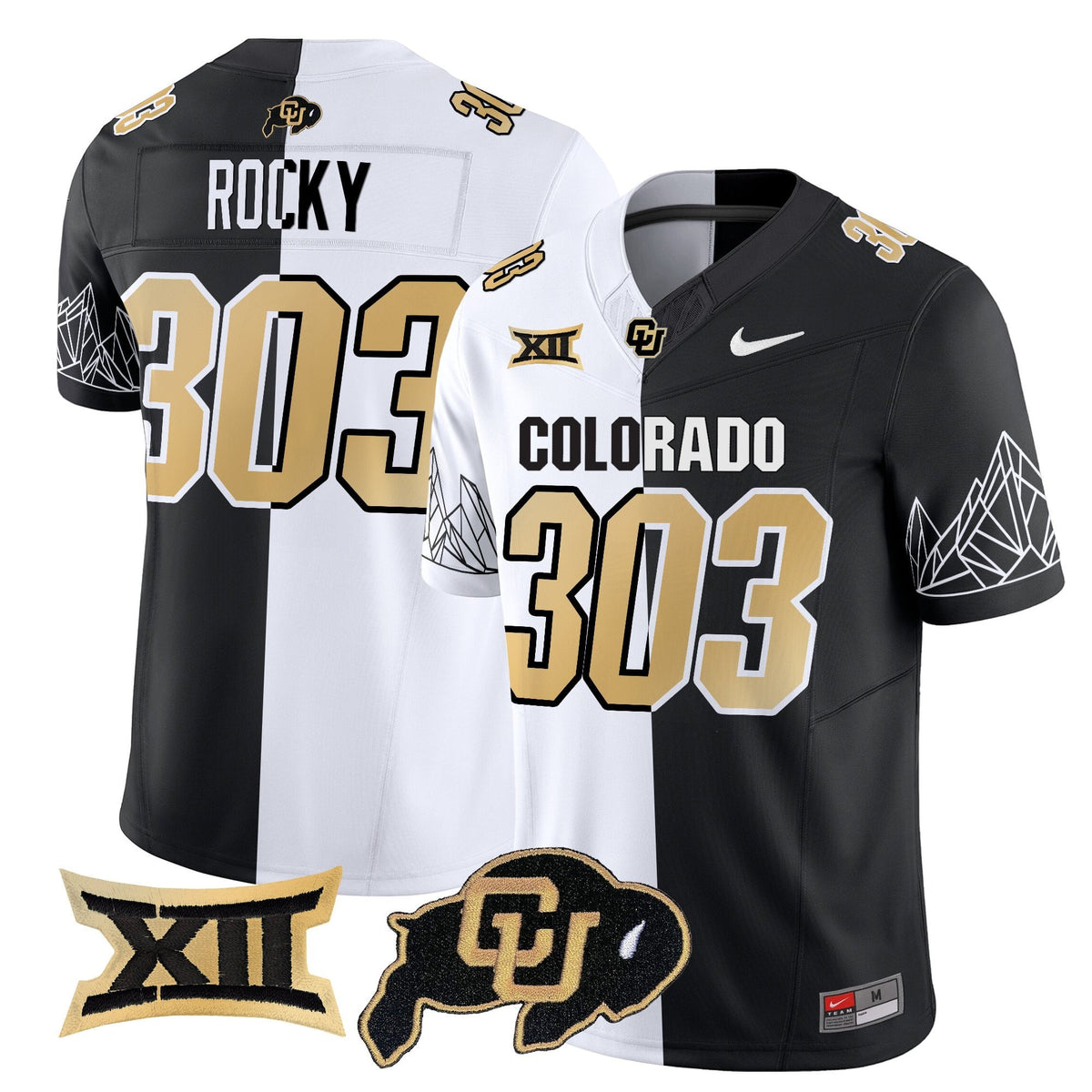 Men's Colorado Buffaloes 2025 Vapor Limited Jersey V2 - All Stitched