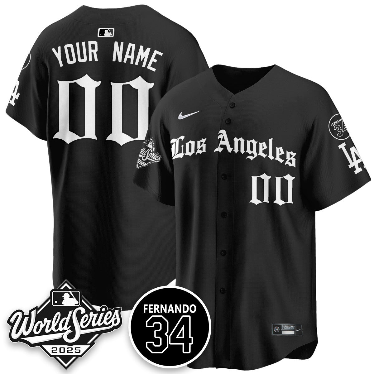 LAD 2025 Gothic NL Champions Jersey - All Stitched